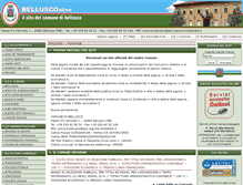 Tablet Screenshot of comune.bellusco.mb.it